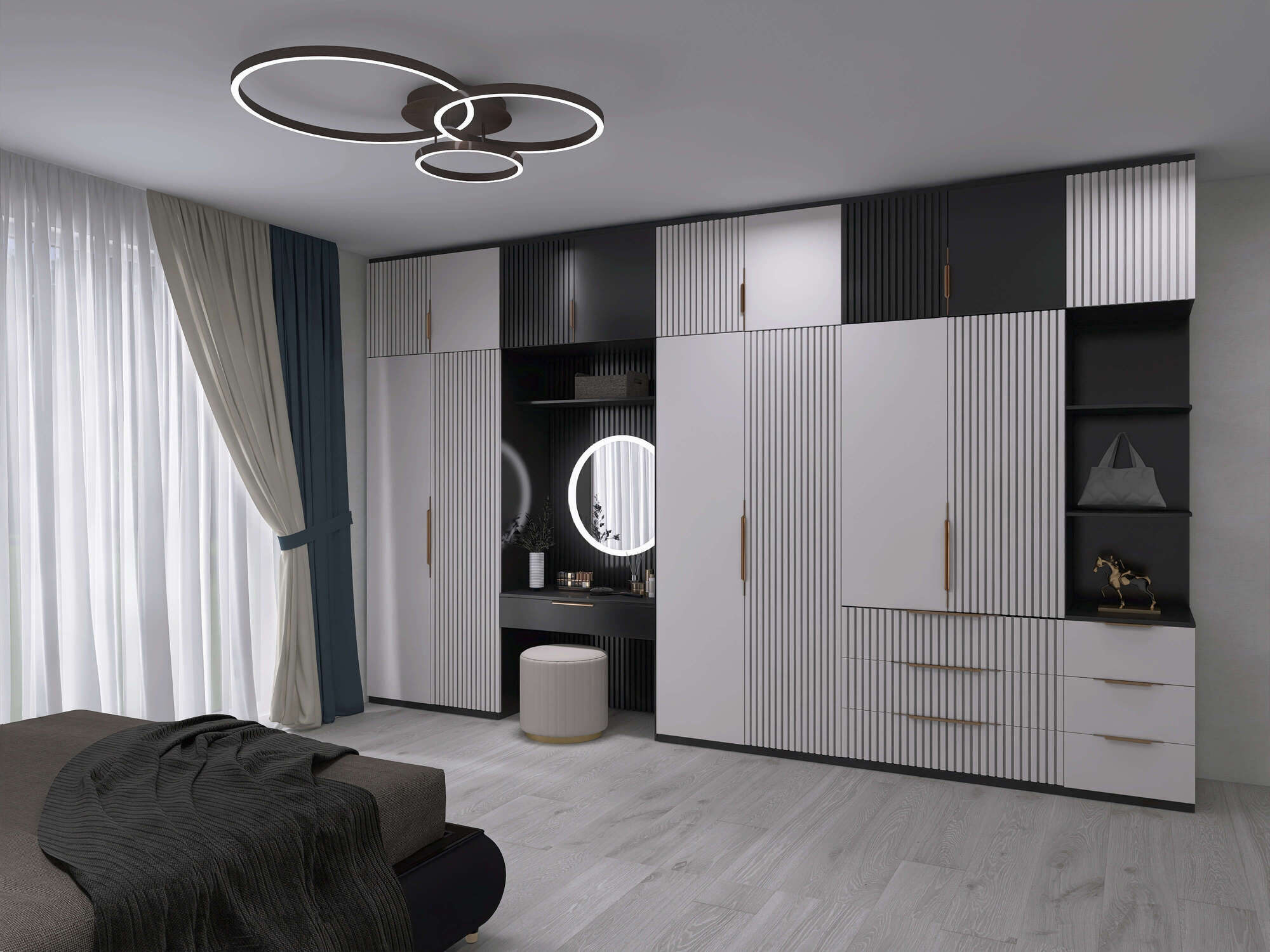 Projektbild von Modernes Schlafzimmer in Friedrichshafen